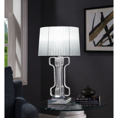 Melinda - Table Lamp - Clear Acrylic & Chrome