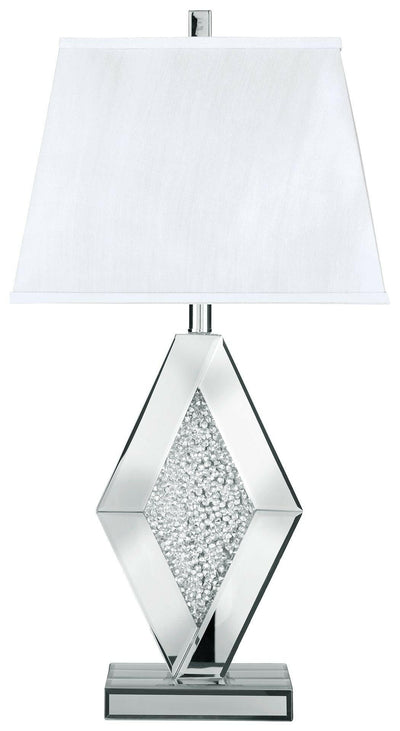 Prunella - Silver Finish - Mirror Table Lamp.