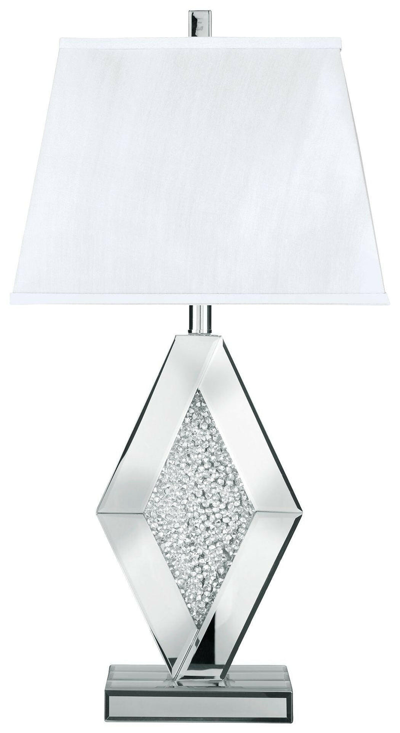 Prunella - Silver Finish - Mirror Table Lamp.