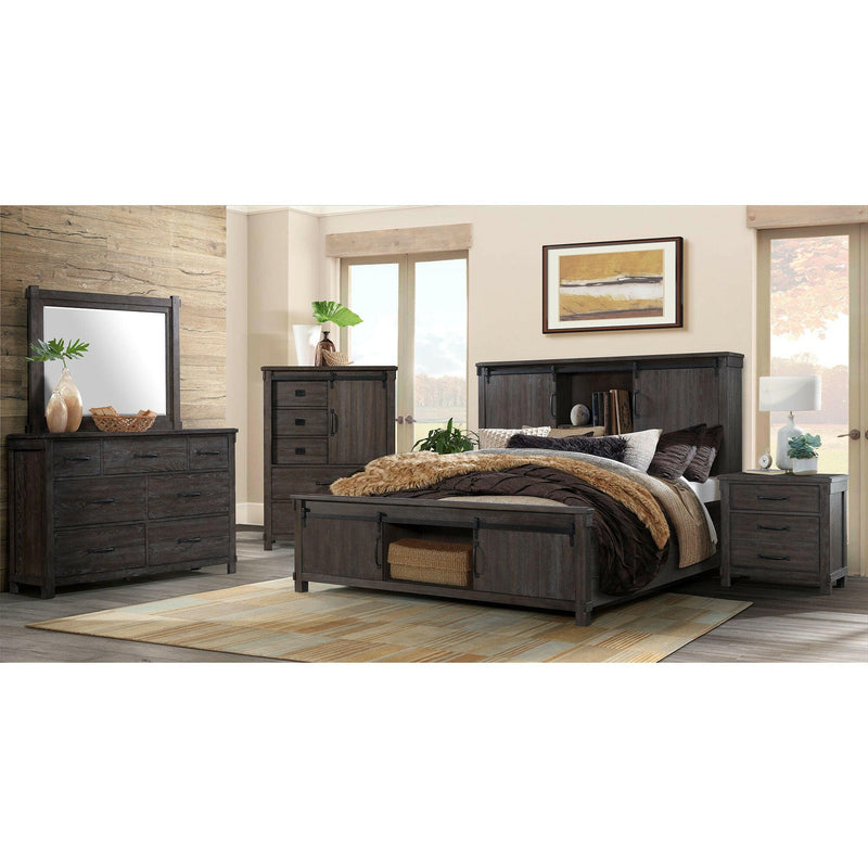 Scott - 7-Drawer Dresser With Mirror Set - Dresser & Mirror - Grand Furniture GA