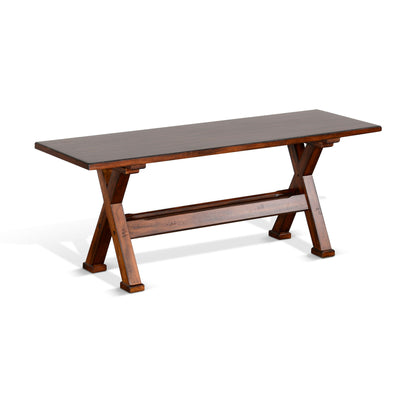 Tuscany - Side Bench - Dark Brown.