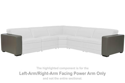 Texline - Gray - Laf And Raf Power Arm (Set of 2).