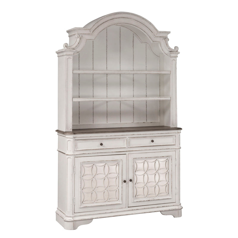 Magnolia Manor - Hutch & Buffet - White