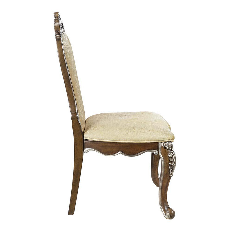 Latisha - Side Chair (Set of 2) - Antique Oak Finish - Grand Furniture GA