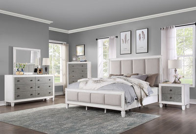 Katia - Chest - Rustic Gray & White Finish - Grand Furniture GA