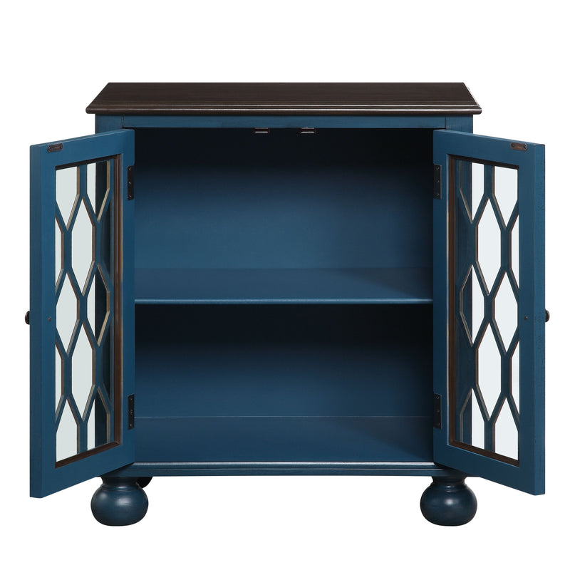 Lassie - Accent Table - Antique Blue Finish - Grand Furniture GA