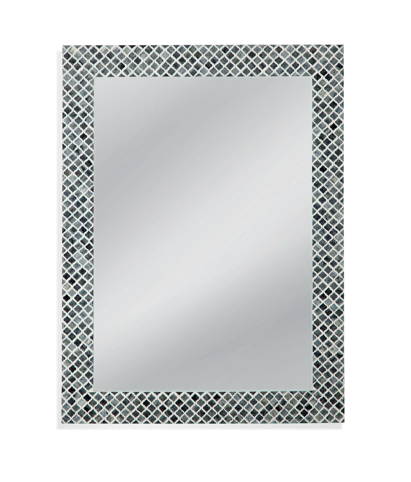 Henn - Wall Mirror - Gray - Wall Mirrors - Grand Furniture GA