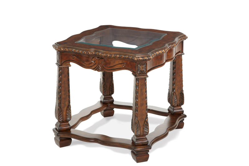 Windsor Court - End Table - Vintage Fruitwood.