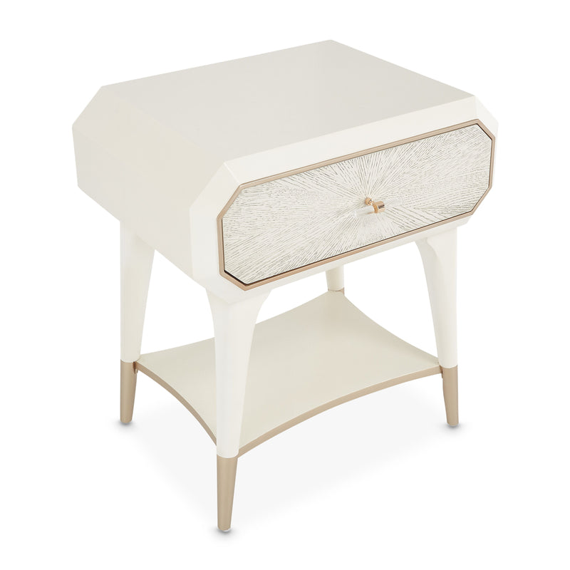 La Rachelle - 1-Drawer Nightstand - Champagne