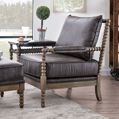 Tarragona - Accent Chair - Warm Gray - Grand Furniture GA