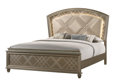Cristal - Upholstered Bed - Grand Furniture GA