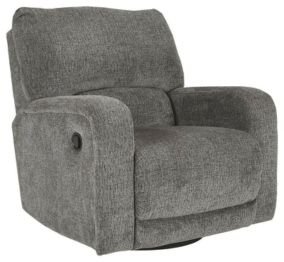 Wittlich - Slate - Swivel Glider Recliner.