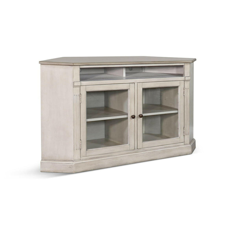 Westwood Village - Corner TV Stand - Beige.