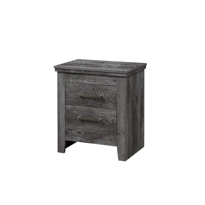 Vidalia - Nightstand - Rustic Gray Oak - Grand Furniture GA