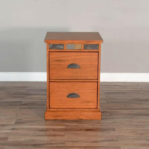 Sedona - Two Drawer File Cabnet - Light Brown.