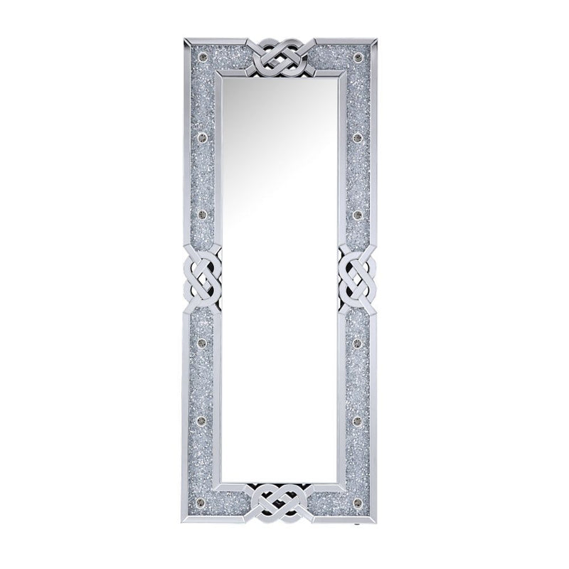 Noralie - Accent Floor Mirror - Pearl Silver - Grand Furniture GA