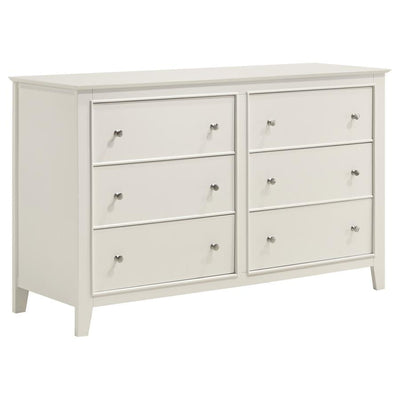 Selena - 6-Drawer Dresser - Buttermilk - Dressers - Grand Furniture GA