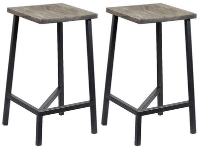 Yukon - Counter Height Backless Barstools (Set of 2).