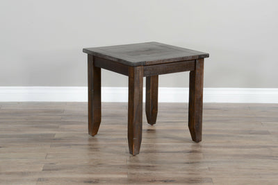 Homestead - End Table - Dark Brown.