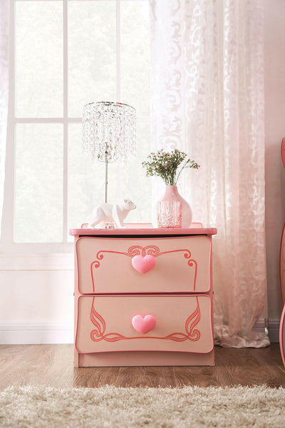 Rheanna - Nightstand - Pink - Grand Furniture GA