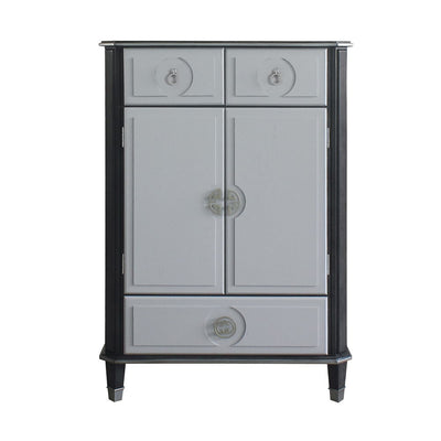 House - Beatrice Chest - Charcoal & Light Gray Finish - Grand Furniture GA