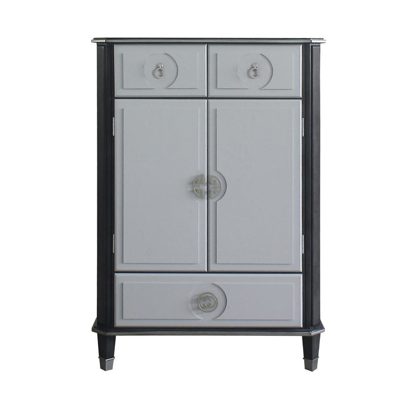 House - Beatrice Chest - Charcoal & Light Gray Finish - Grand Furniture GA