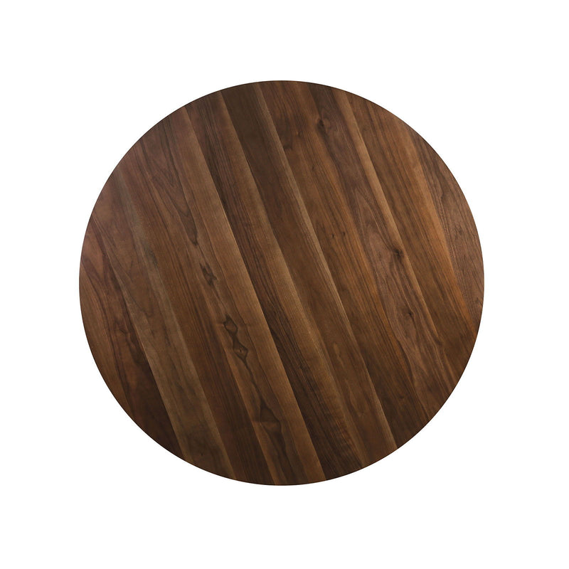 Marina - Counter Height Round Dining Table - Walnut