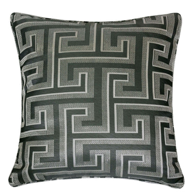 Macie - Pillow (Set of 2) - Silver / Gray - Grand Furniture GA