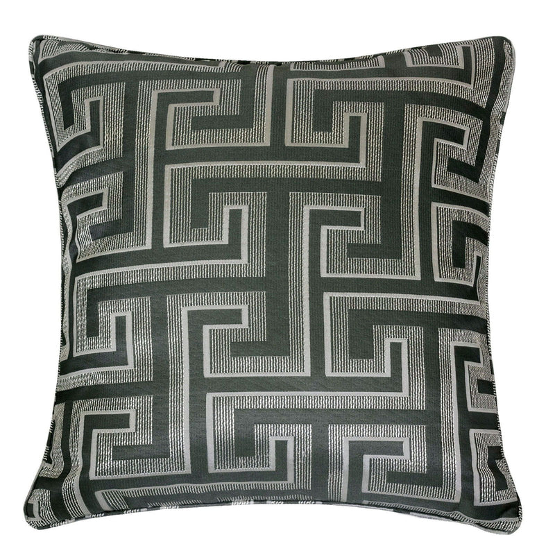 Macie - Pillow (Set of 2) - Silver / Gray - Grand Furniture GA