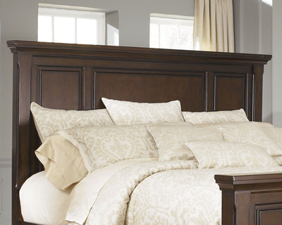 Porter - Rustic Brown - Queen Panel Headboard