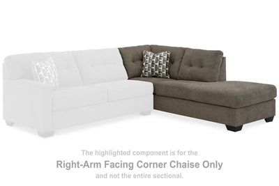 Mahoney - Chocolate - Raf Corner Chaise