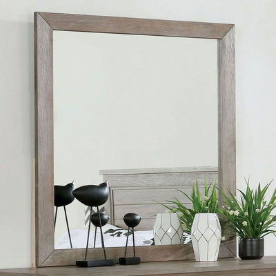 Vevey - Mirror - Wire - Brushed Warm Gray - Grand Furniture GA