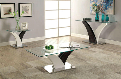 Sloane - Coffee Table - White / Dark Gray - Grand Furniture GA