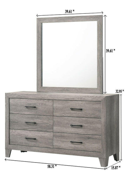 Hopkins - Dresser, Mirror - Grand Furniture GA