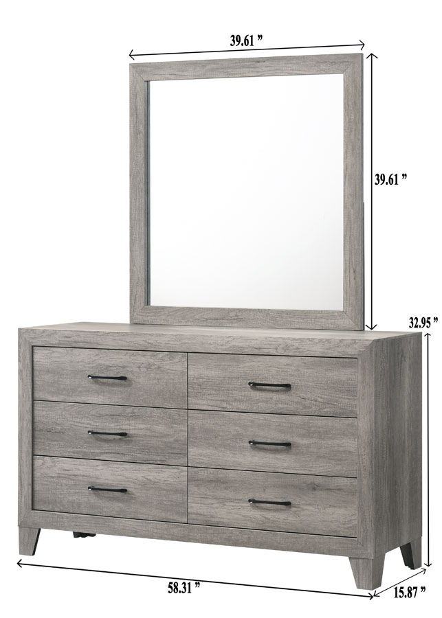 Hopkins - Dresser, Mirror