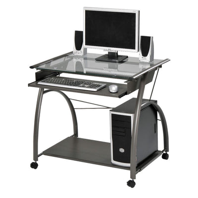 Vincent - Computer Desk - Dark Gray - 32" - Grand Furniture GA