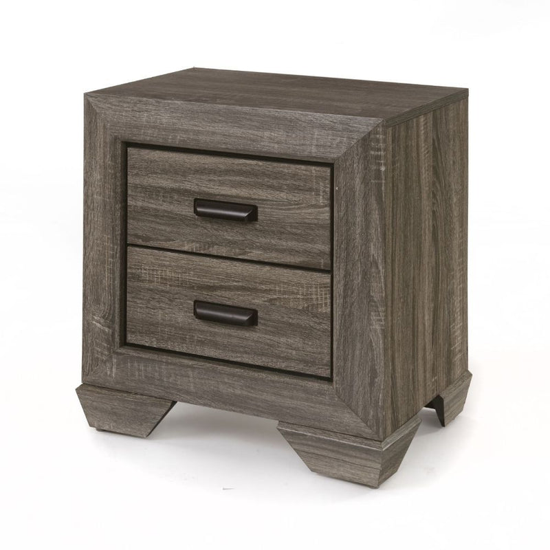 Lyndon - Nightstand - Weathered Gray Grain - Grand Furniture GA