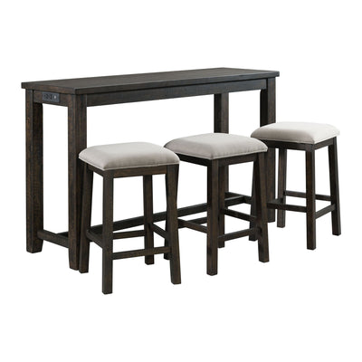 Stone - Occasional Bar Table Single Pack - 4 Piece Dining Room Sets - Grand Furniture GA
