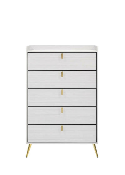 Zeena - Chest - White Finish - Grand Furniture GA