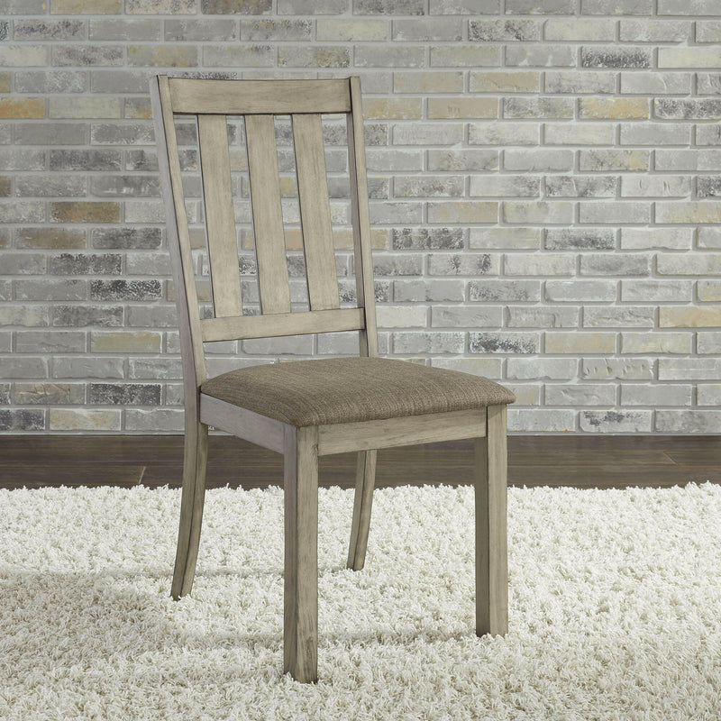 Sun Valley - Slat Back Side Chair - Light Brown