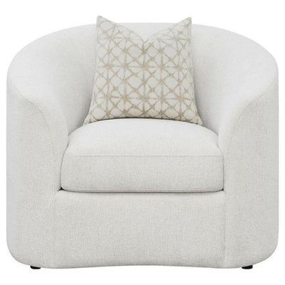 Rainn - Upholstered Tight Back Chair - Latte - Grand Furniture GA