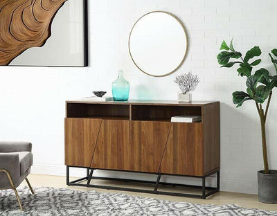 Walden - Console Table - Walnut Finish - Grand Furniture GA