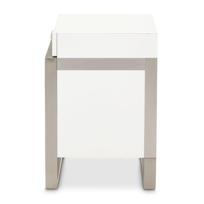 Marquee - Nightstand - Cloud White