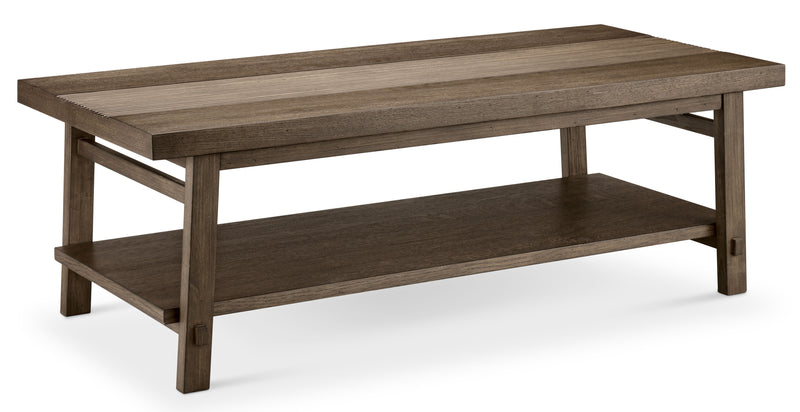 Kasem - Rectangular Cocktail Table - Beaver