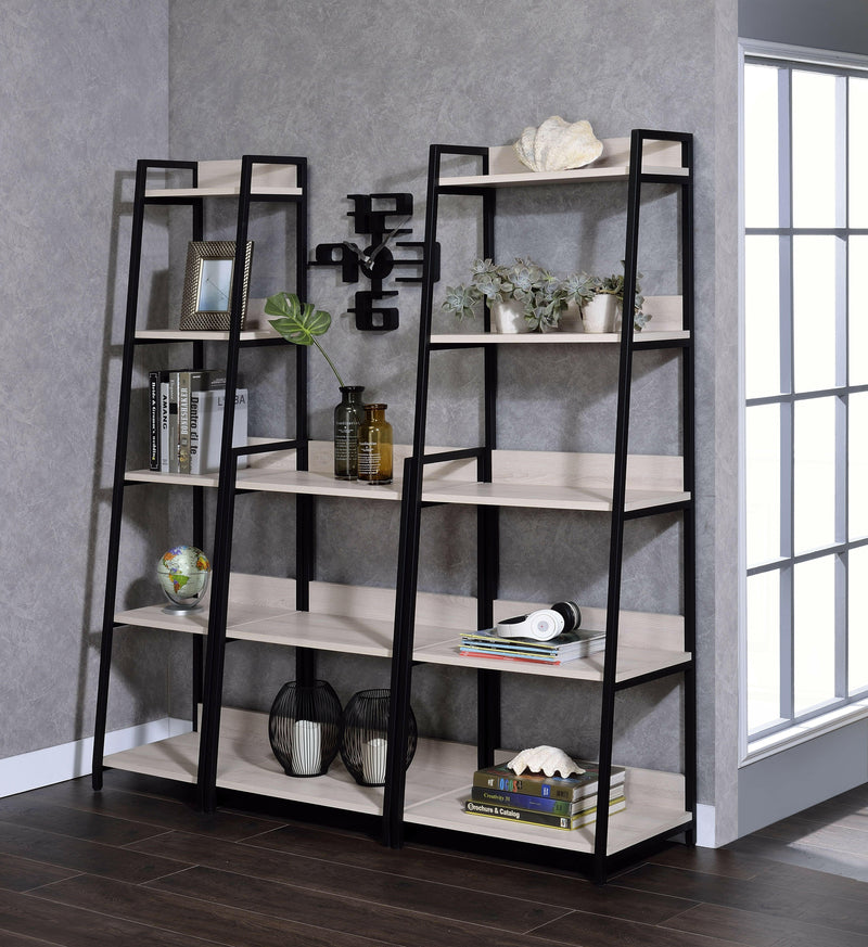 Wendral - Bookshelf - Natural & Black - 37" - Grand Furniture GA