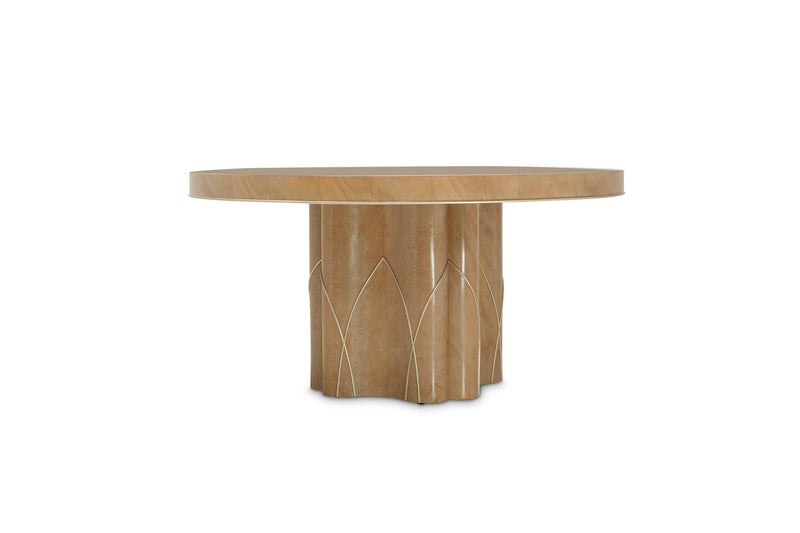 Villa Cherie - Round Dining Table - Caramel.