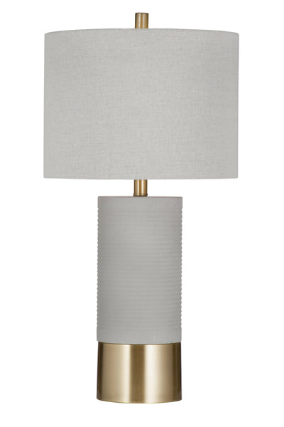 Tano - Table Lamp - Pearl Silver - Table Lamps - Grand Furniture GA