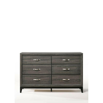 Valdemar - Dresser - Weathered Gray - Grand Furniture GA