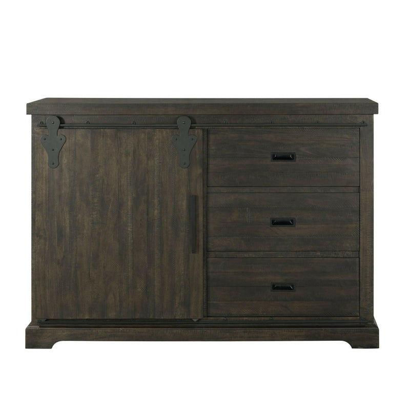 Stone - Server - Smokey Walnut - Servers - Grand Furniture GA