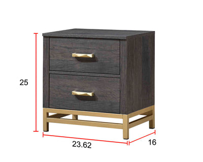 Trevor - Nightstand - Brown